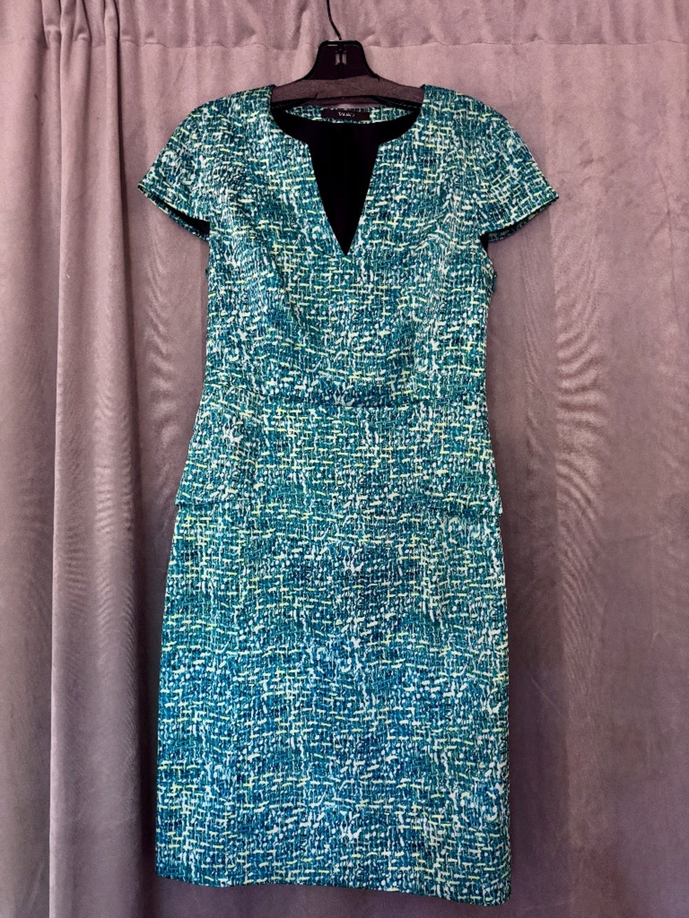 Tahari Green Dress